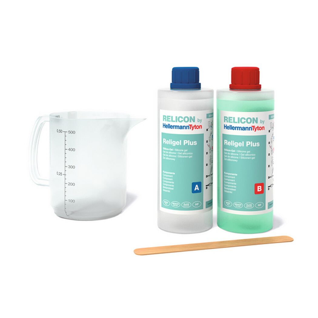 2-Komponenten Silikongel 'Relicon Plus' 500 ml