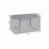 Abdeckung für Gartentisch wasserabweisend & frostsicher 95 x 75 x 160 cm