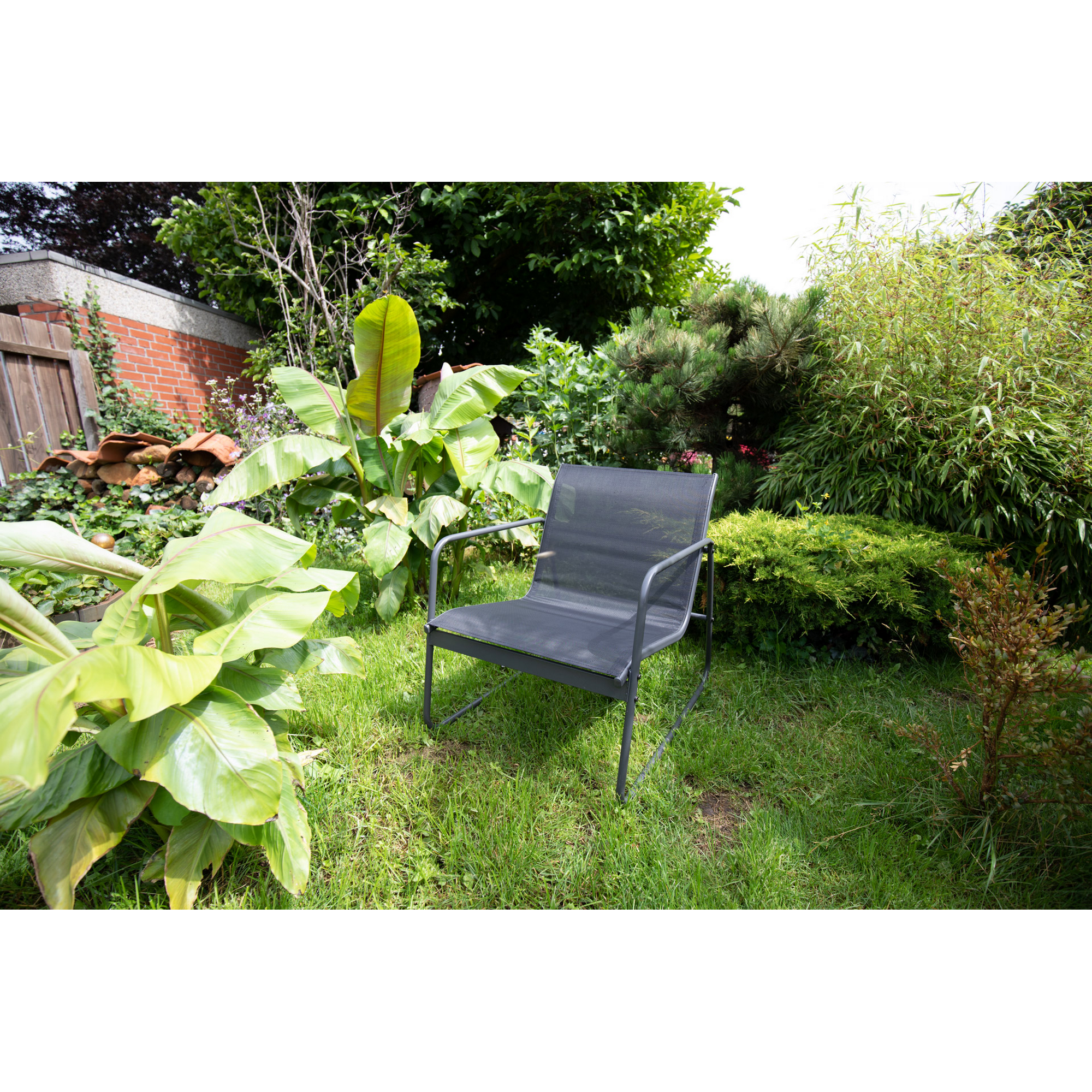 Loungemöbelset 'Rhodos' Stahl 4-teilig