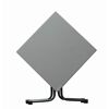 Gartentisch 'Piazza' klappbar Stahl/Holz anthrazit 70 x 72 x 70 cm