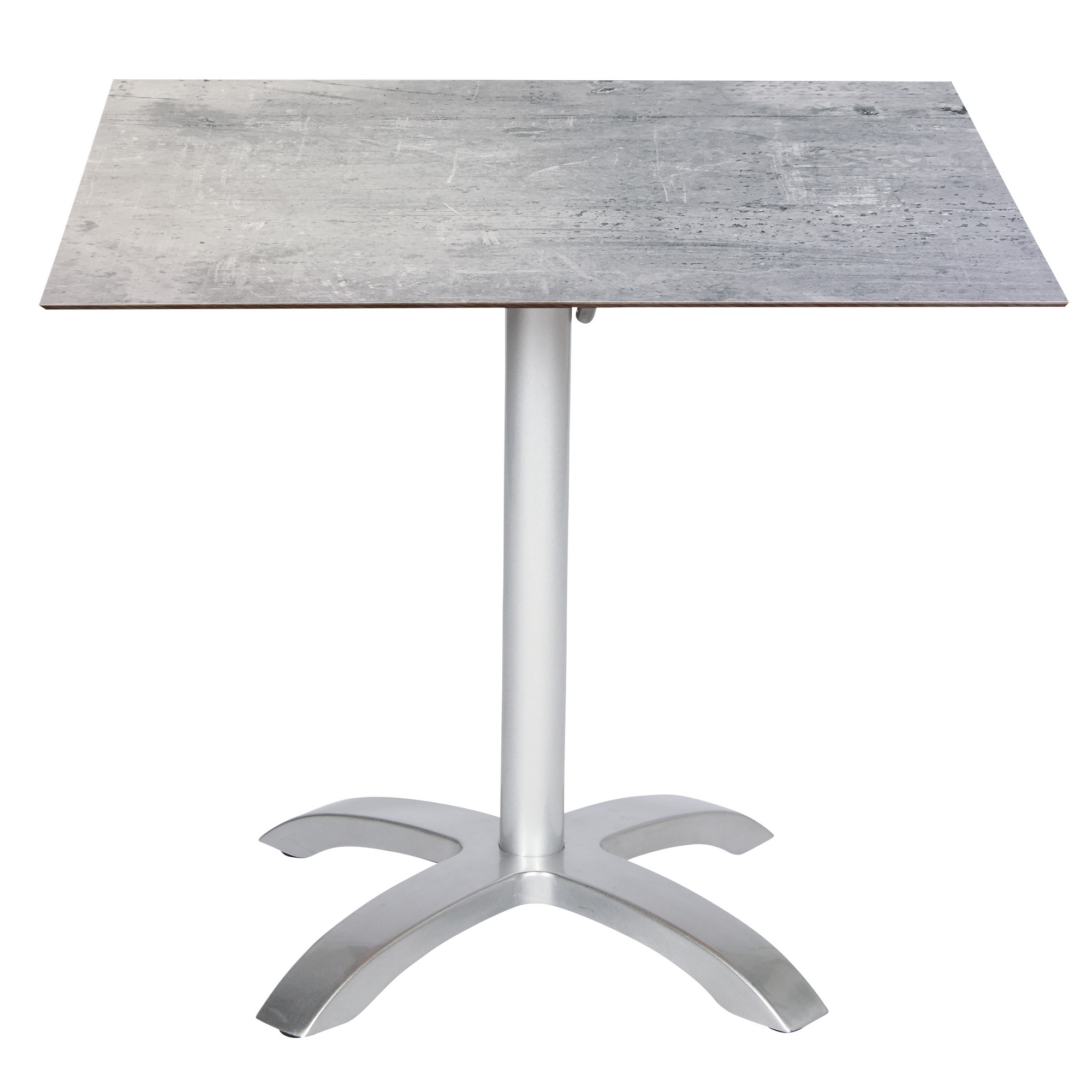 Klapptisch 'Acaplan' anthrazit/steinfarben 80 x 74 x 80 cm