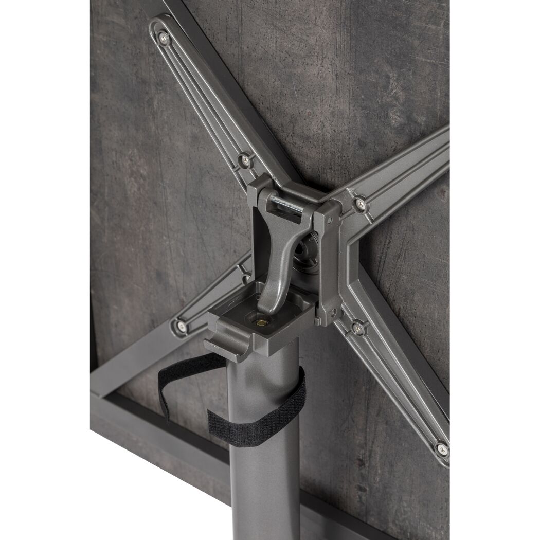 Gartentisch 'Acaplan' klappbar Aluminium 80 x 74 x 80 cm