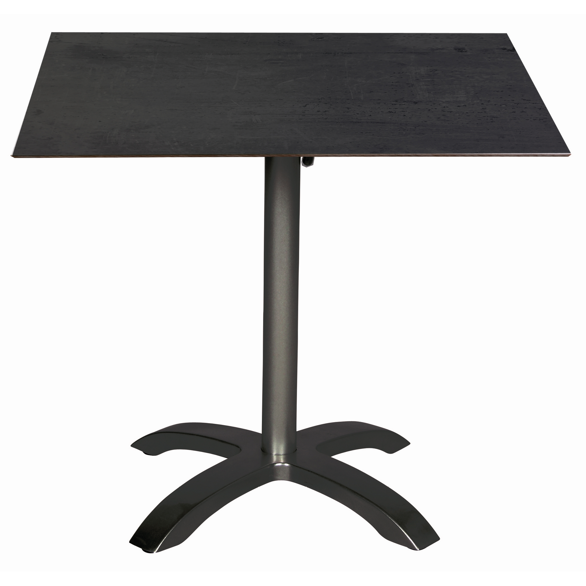 Klapptisch 'Acaplan' anthrazit/steinfarben 80 x 74 x 80 cm