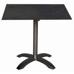 Klapptisch 'Acaplan' anthrazit/steinfarben 80 x 74 x 80 cm