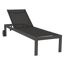 Sonnenliege 'Rimini' anthrazit 66 x 35 x 206 cm