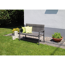 Gartenbank 'Dijon' anthrazit