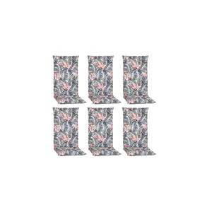 Gartenstuhlset 'Urban' stapelbar Aluminium anthrazit/silber 6 Stück