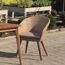 Gartensesselset 'Atacama' Akazienholz taupe 4 Stück