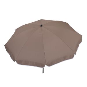 Sonnenschirm 'Solaris' moccafarben Ø 180 cm