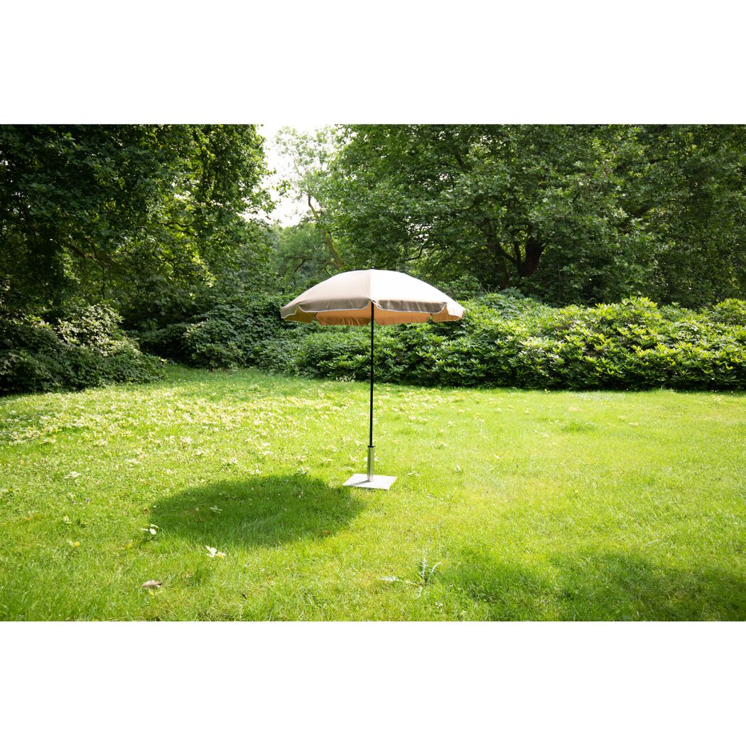 Marktschirm 'Solaris' neigbar/knickbar Ø 180 cm