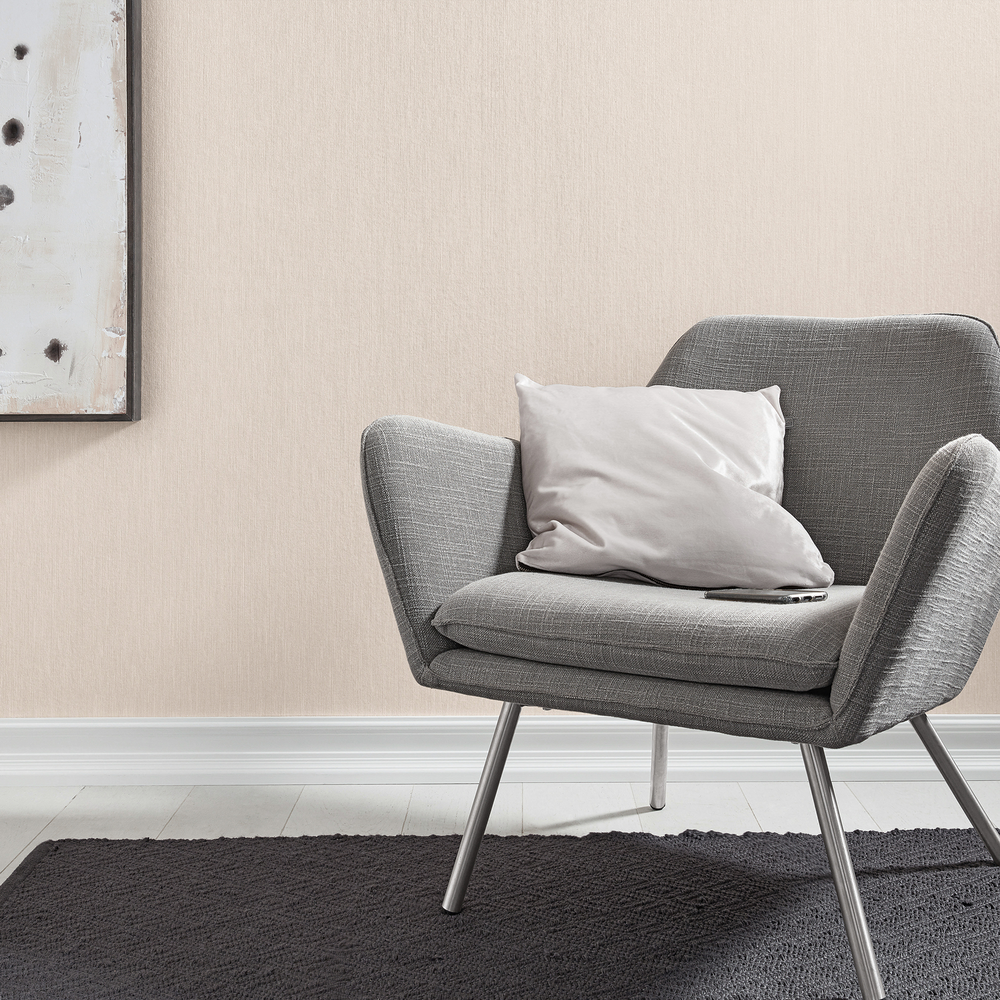 Vliestapete Guido Maria Kretschmer '10004-02 Fashion for walls' Uni beige 0,53 x 10,05 m