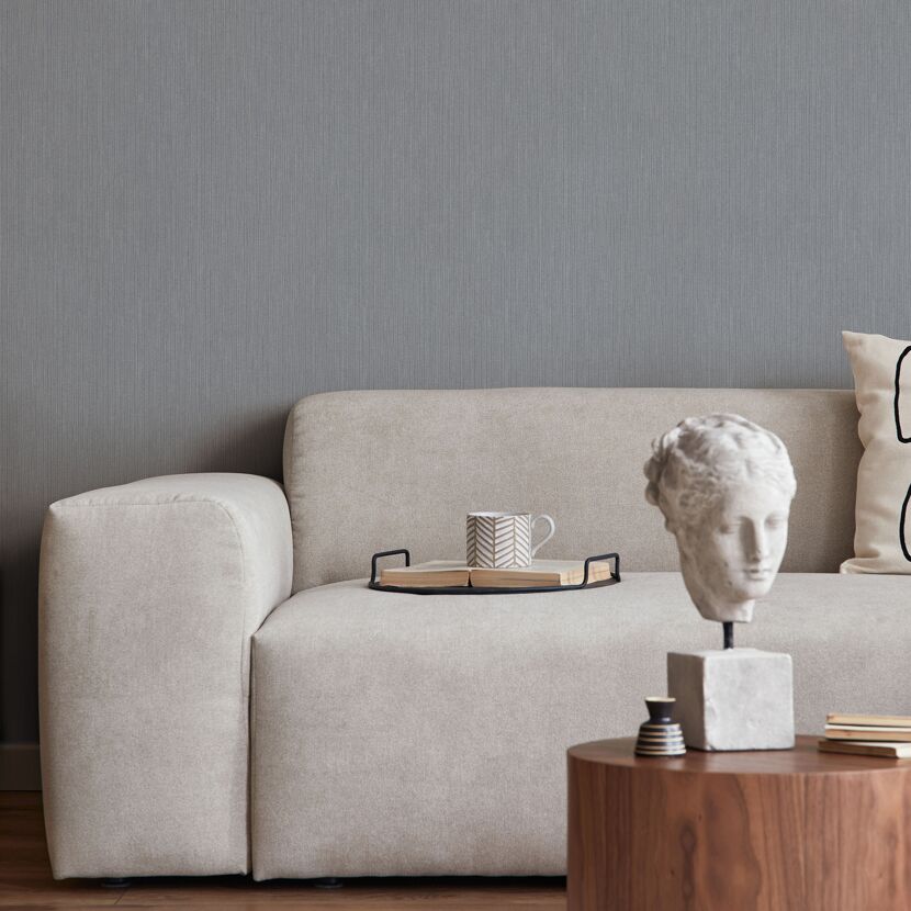 Vliestapete Guido Maria Kretschmer '10004-10 Fashion for walls' Uni dunkelgrau 0,53 x 10,05 m
