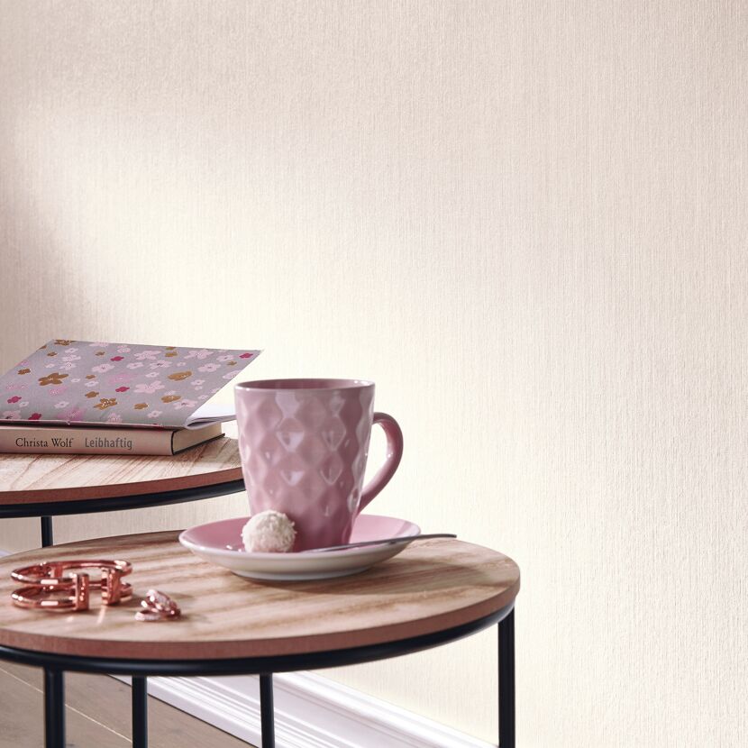 Vliestapete Guido Maria Kretschmer '10004-14 Fashion for walls' Uni creme 0,53 x 10,05 m