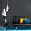 Vliestapete Guido Maria Kretschmer '10004-15 Fashion for walls' Uni schwarz 0,53 x 10,05 m