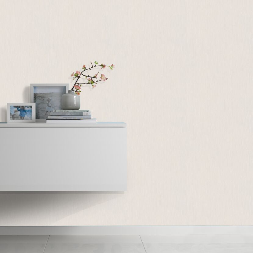 Vliestapete Guido Maria Kretschmer '10004-26 Fashion for walls' Uni creme 0,53 x 10,05 m