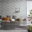 Vliestapete Guido Maria Kretschmer '10046-10 Fashion for walls' Grafisch grau 0,53 x 10,05 m