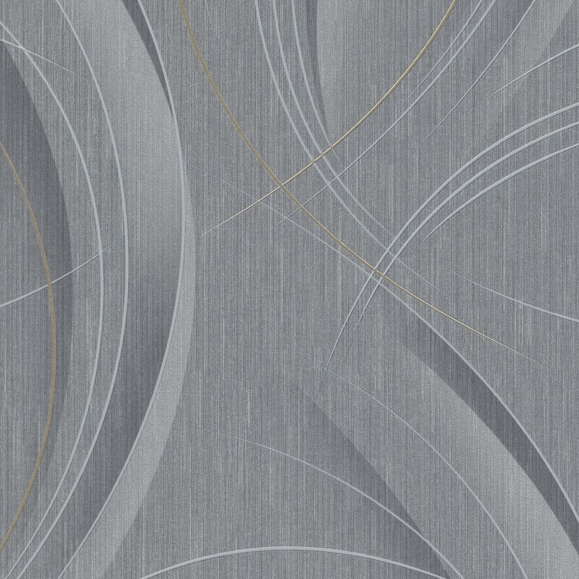 Vliestapete Guido Maria Kretschmer '10218-10 Fashion for walls' Grafisch grau 0,53 x 10,05 m