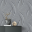 Vliestapete Guido Maria Kretschmer '10218-10 Fashion for walls' Grafisch grau 0,53 x 10,05 m