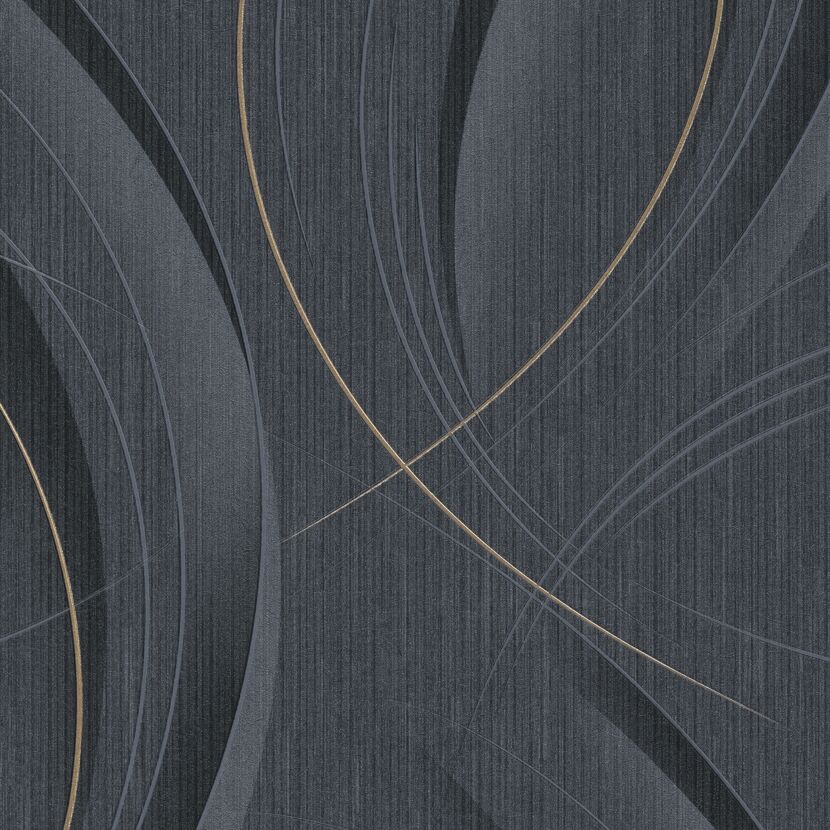 Vliestapete Guido Maria Kretschmer '10218-15 Fashion for walls' Grafisch schwarz 0,53 x 10,05 m
