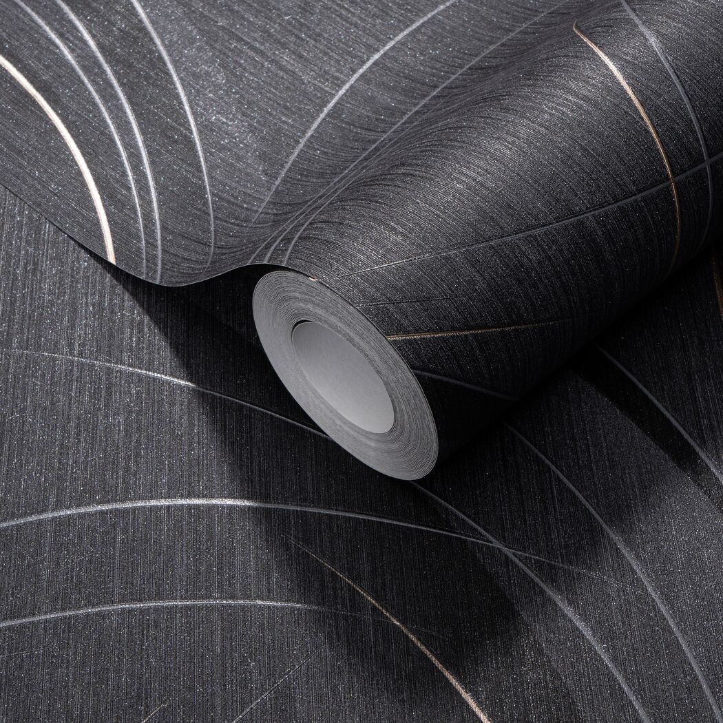 Vliestapete Guido Maria Kretschmer '10218-15 Fashion for walls' Grafisch schwarz 0,53 x 10,05 m
