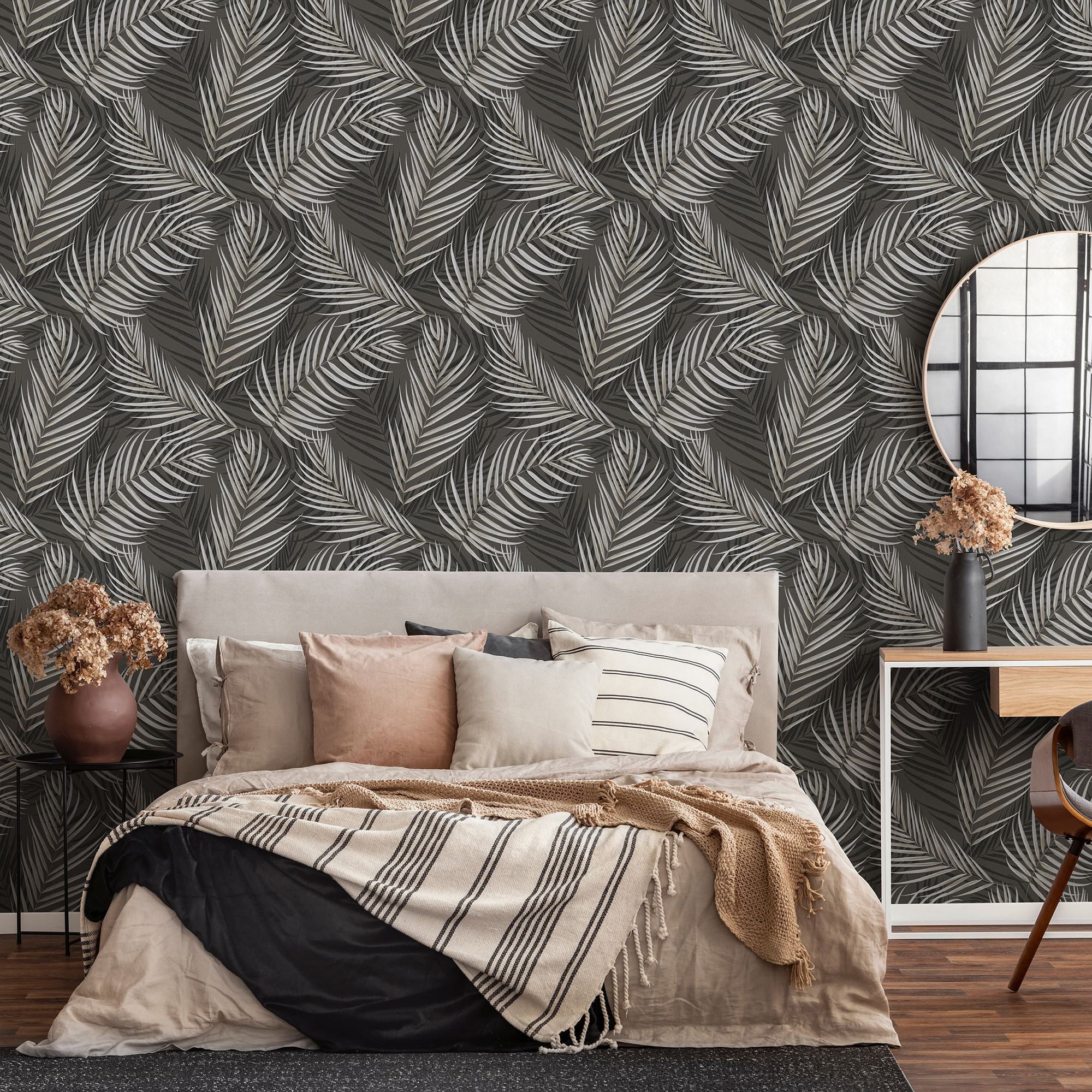 Vliestapete Guido Maria Kretschmer '10221-15 Fashion for walls' Floral grau 0,53 x 10,05 m
