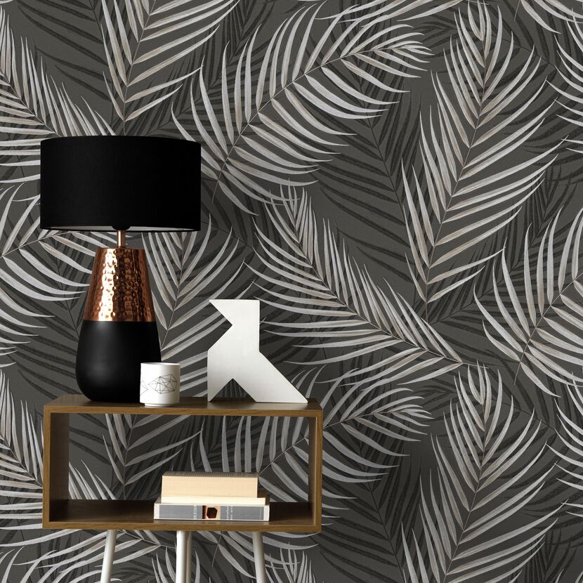 Vliestapete Guido Maria Kretschmer '10221-15 Fashion for walls' Floral grau 0,53 x 10,05 m