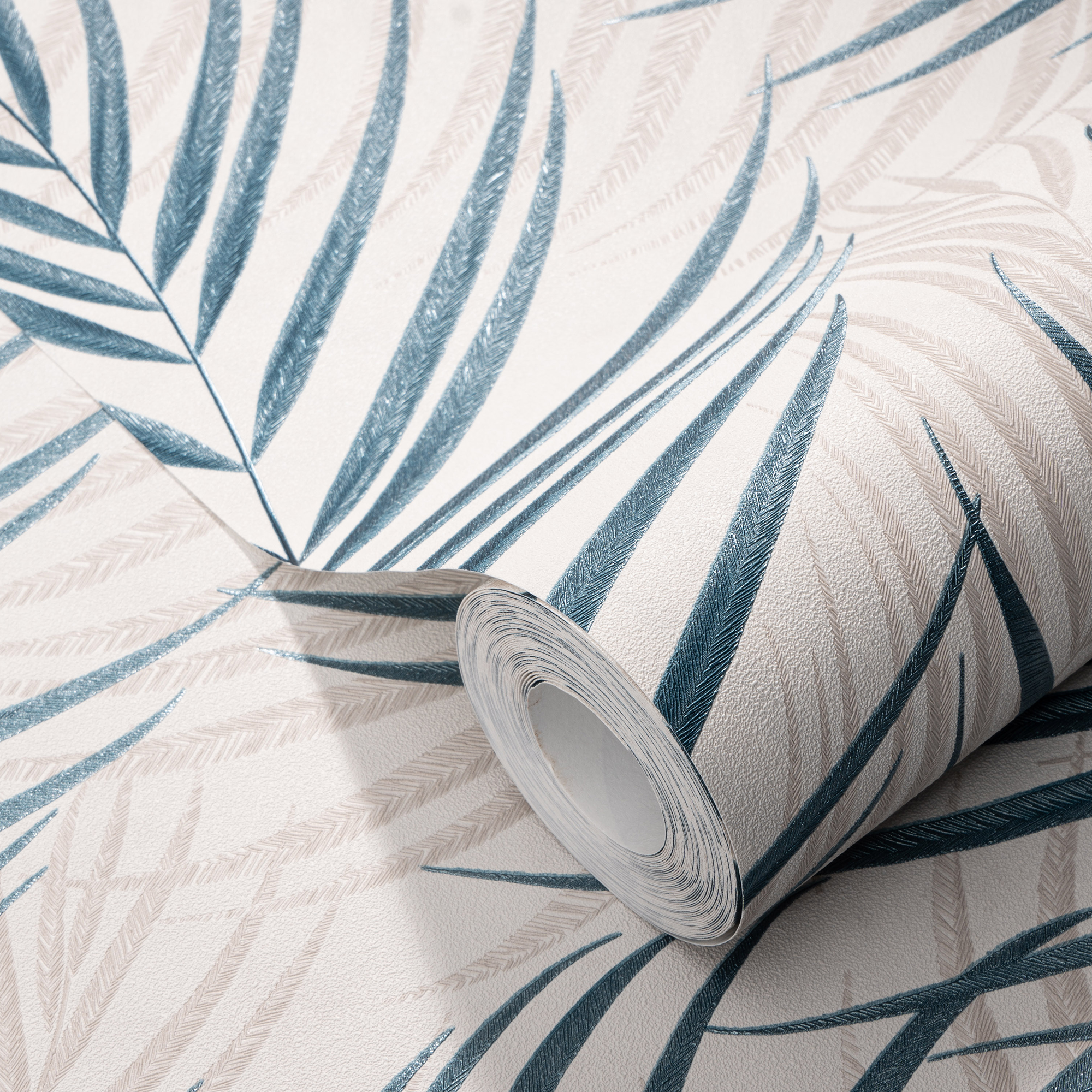 Vliestapete Guido Maria Kretschmer '10221-19 Fashion for walls' Floral türkis 0,53 x 10,05 m