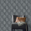 Vliestapete Guido Maria Kretschmer '10370-10 Fashion for walls' Grafisch grau 0,53 x 10,05 m