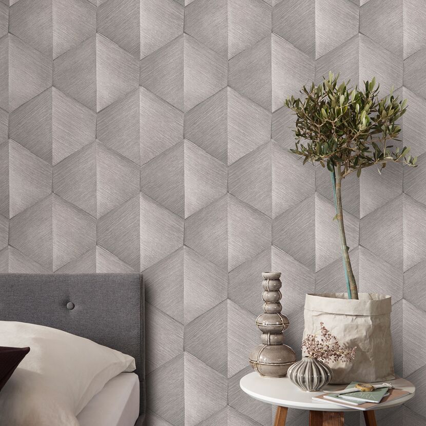 Vliestapete Guido Maria Kretschmer '10370-38 Fashion for walls' Grafisch taupe 0,53 x 10,05 m