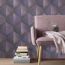 Vliestapete Guido Maria Kretschmer '10370-45 Fashion for walls' Grafisch violett 0,53 x 10,05 m