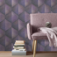 Vliestapete Guido Maria Kretschmer '10370-45 Fashion for walls' Grafisch violett 0,53 x 10,05 m
