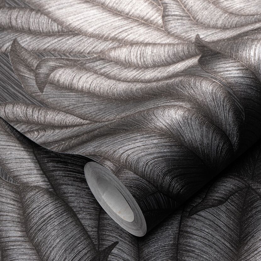Vliestapete Guido Maria Kretschmer '10371-15 Fashion for walls' Floral schwarz 0,53 x 10,05 m