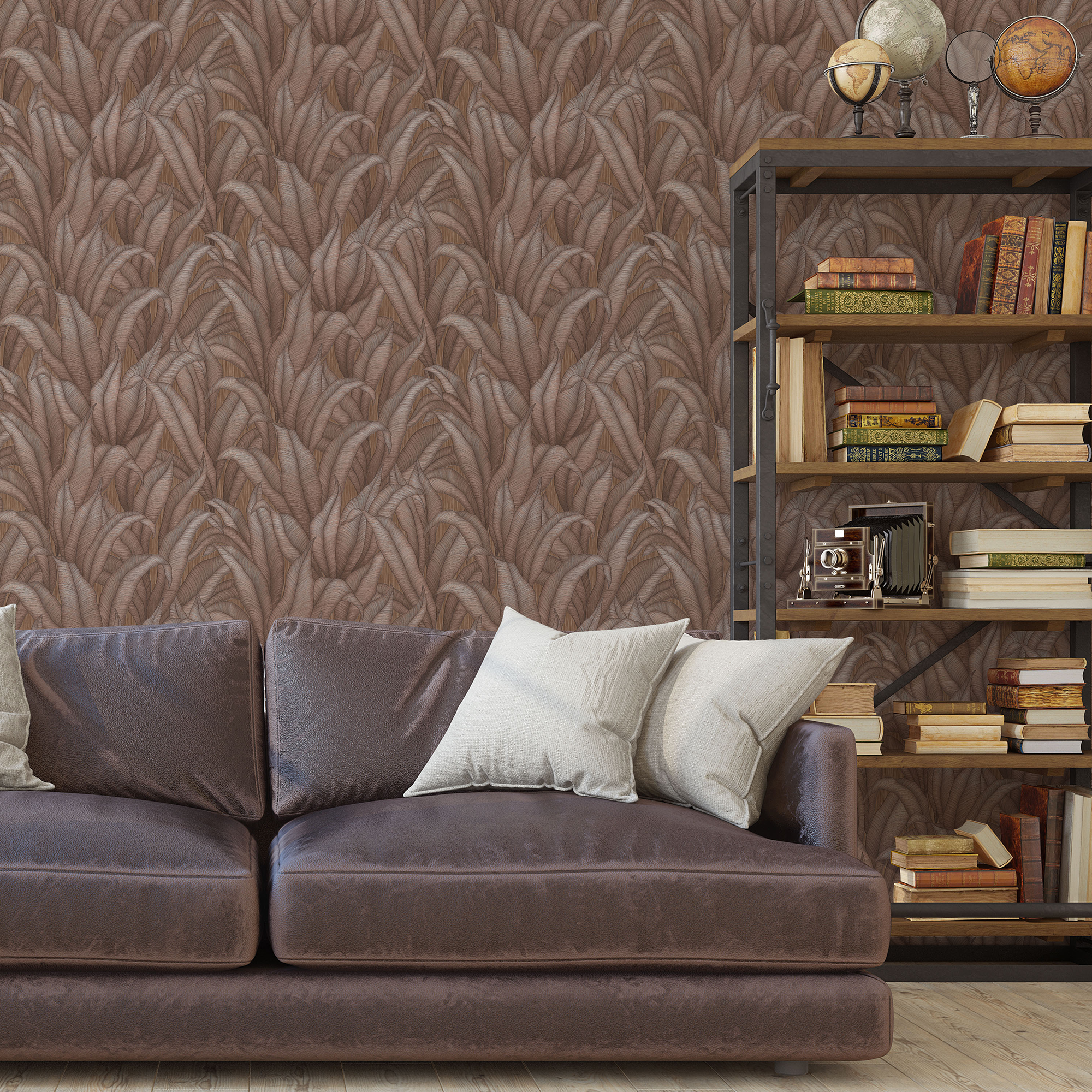 Vliestapete Guido Maria Kretschmer '10371-48 Fashion for walls' Floral bronze 0,53 x 10,05 m