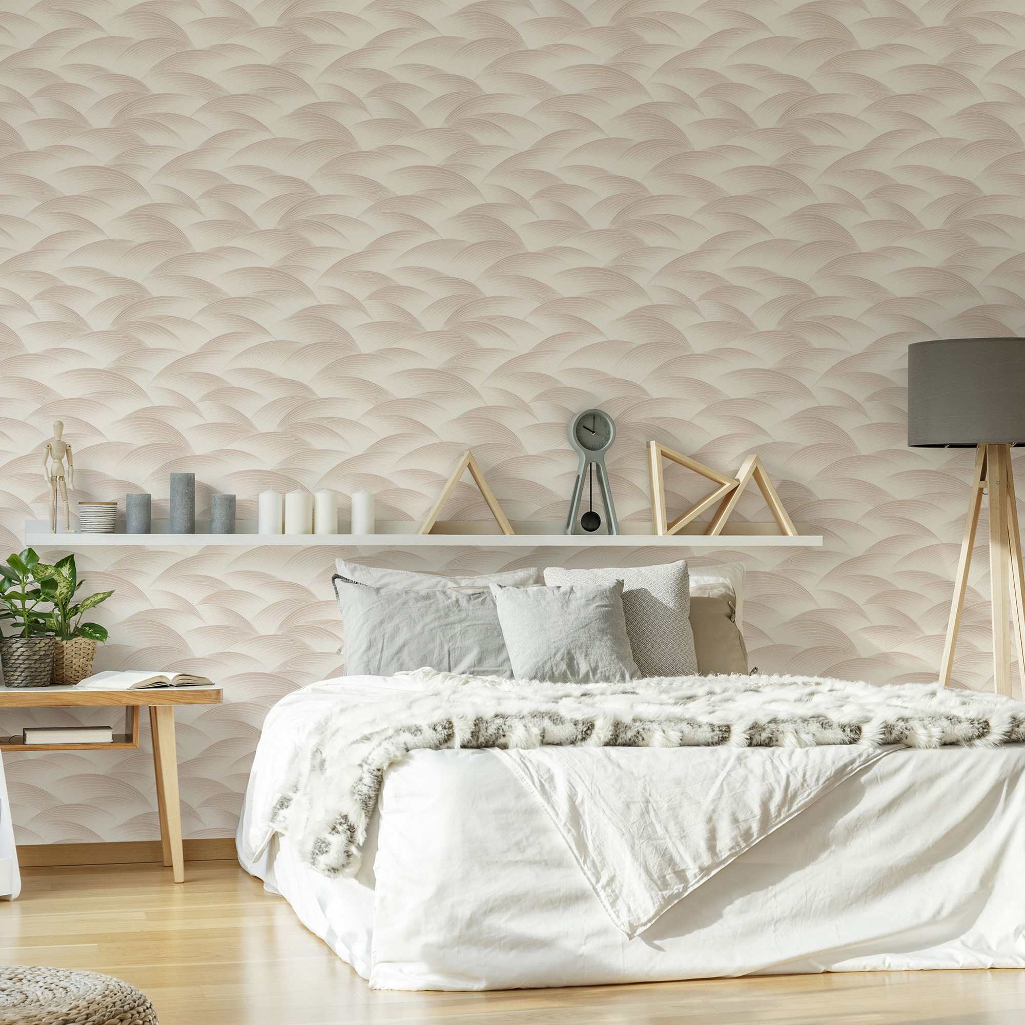 Vliestapete Guido Maria Kretschmer '10372-02 Fashion for walls' Grafisch beige 0,53 x 10,05 m
