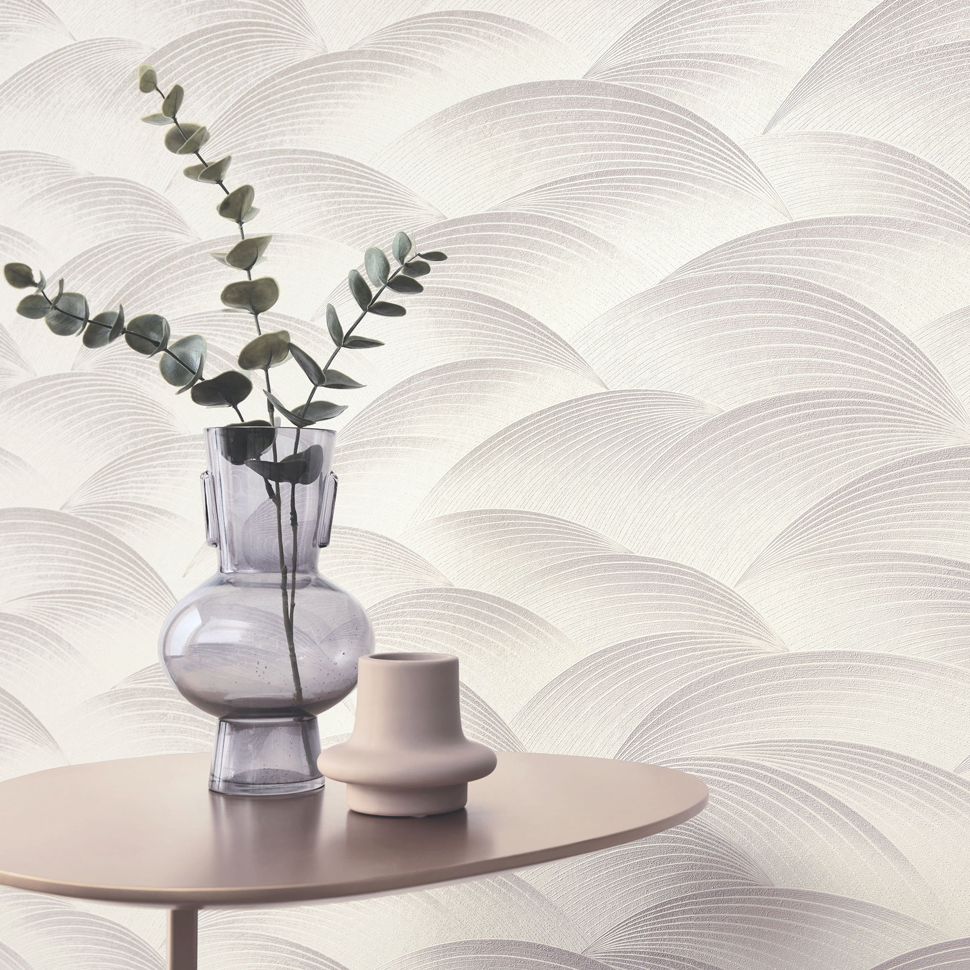 Vliestapete Guido Maria Kretschmer '10372-38 Fashion for walls' Grafisch taupe 0,53 x 10,05 m