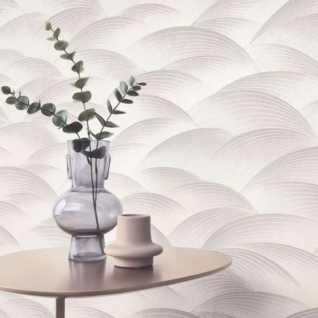 Vliestapete Guido Maria Kretschmer '10372-38 Fashion for walls' Grafisch taupe 0,53 x 10,05 m