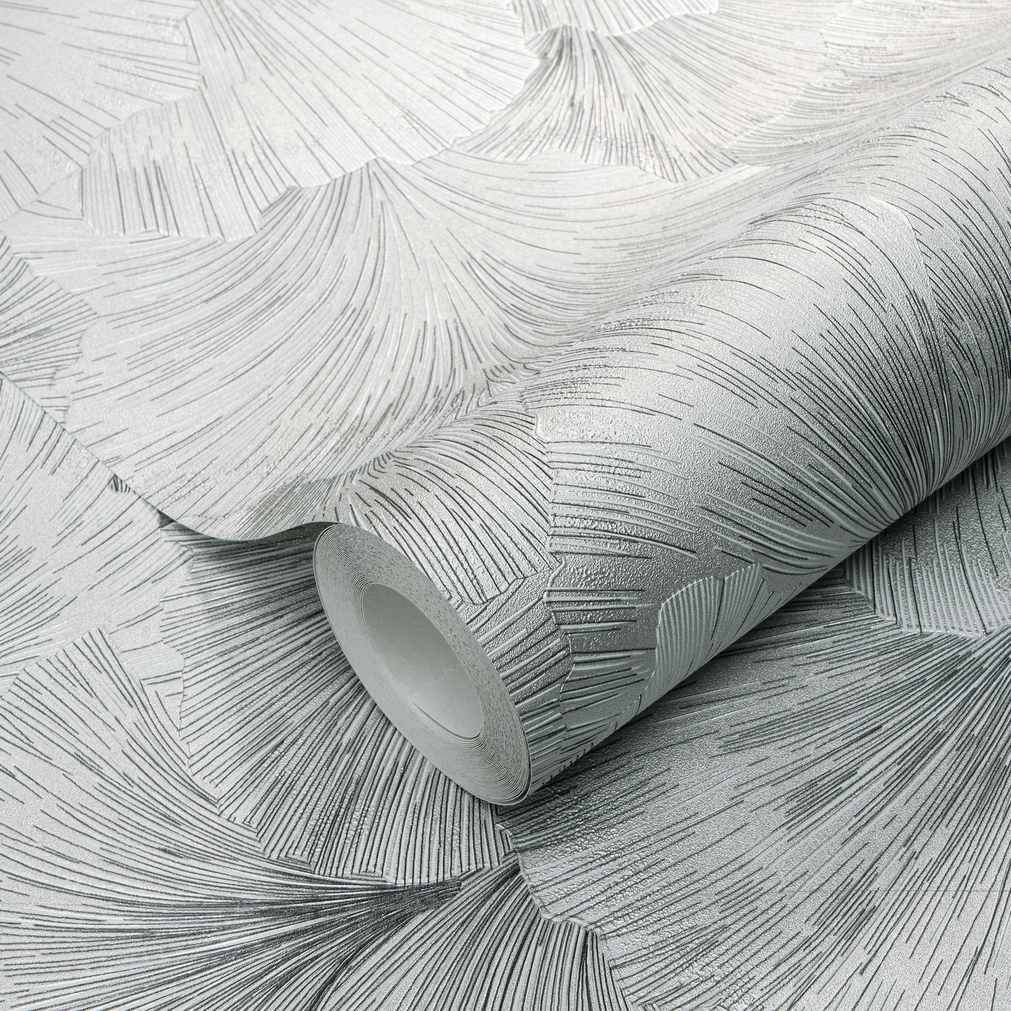 Vliestapete Guido Maria Kretschmer '10373-10 Fashion for walls' Floral grau 0,53 x 10,05 m