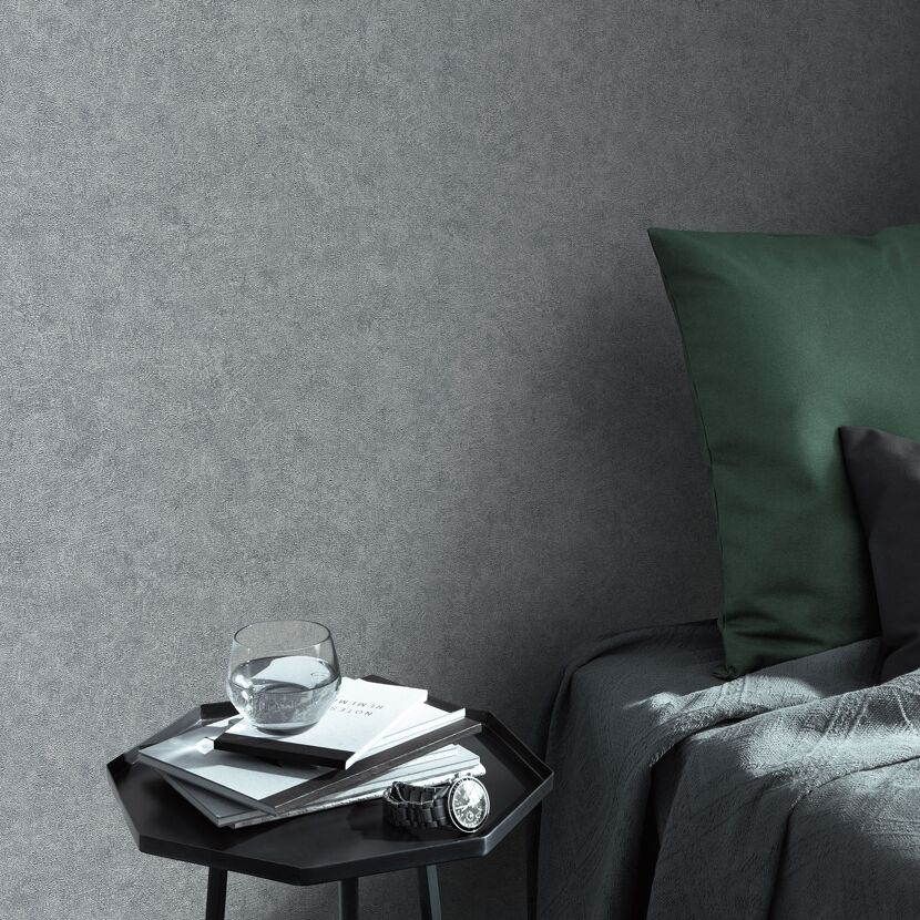Vliestapete Guido Maria Kretschmer '10377-29 Fashion for walls' Uni silber 0,53 x 10,05 m