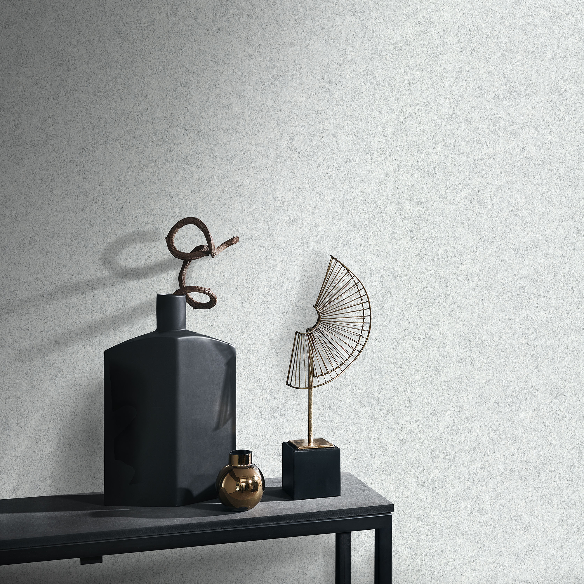 Vliestapete Guido Maria Kretschmer '10377-31 Fashion for walls' Uni grau 0,53 x 10,05 m