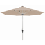 Marktschirm 'Acapole' platinfarben/taupe Ø 270 cm