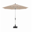 Marktschirm 'Acapole' platinfarben/taupe Ø 270 cm