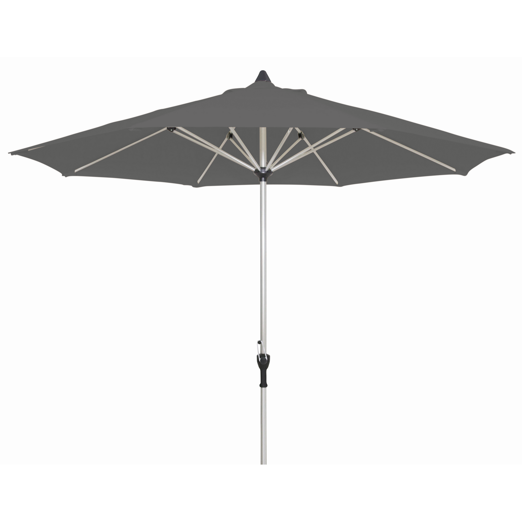 Marktschirm 'Acapole' anthrazit/taupe Ø 300 cm