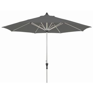 Marktschirm 'Acapole' anthrazit/taupe Ø 300 cm