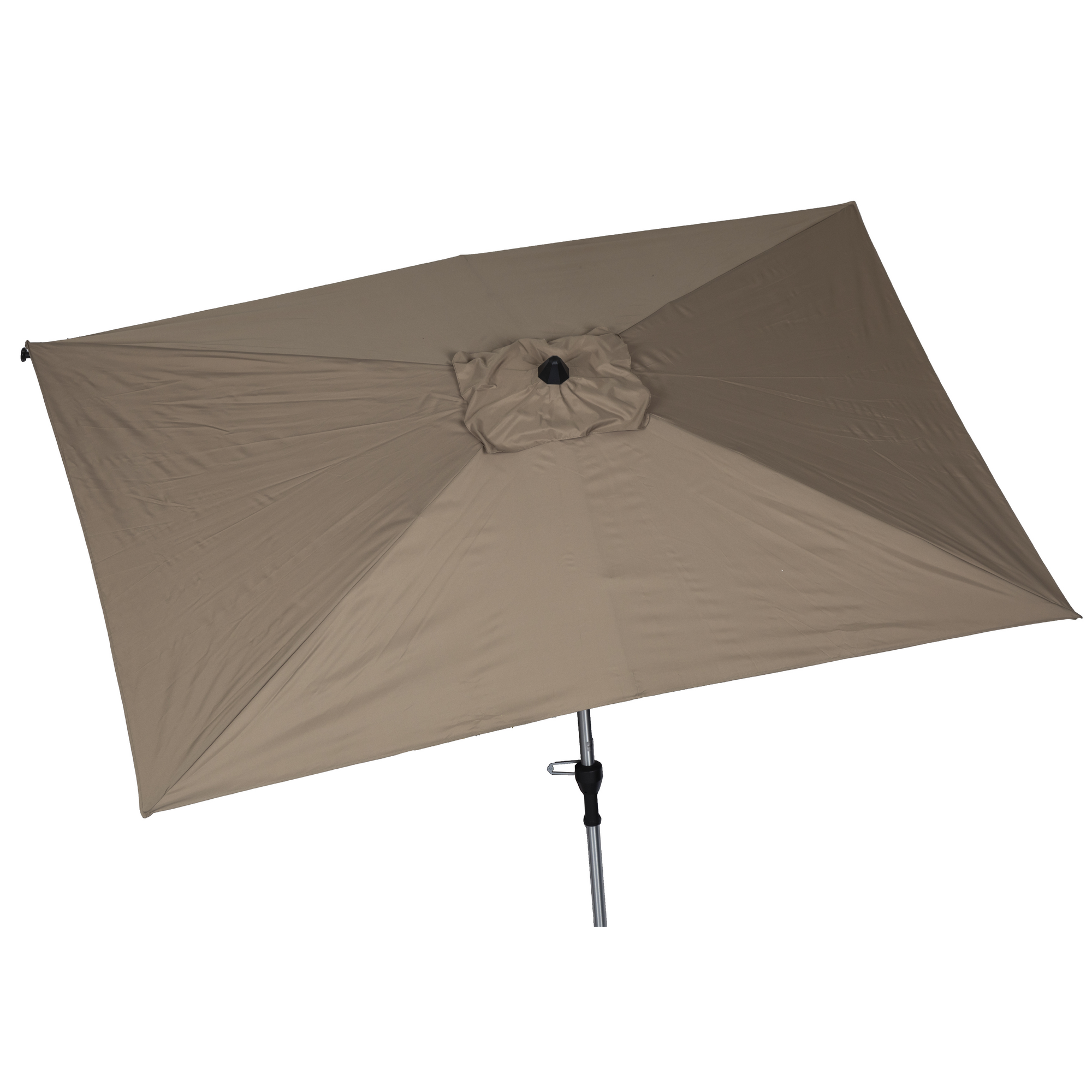 Marktschirm 'Acapole' taupe 200 x 200 cm