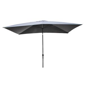 Marktschirm 'Acapole' platinfarben/anthrazit Ø 300 cm