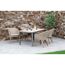 Gartenmöbelset 'Atacama' für 4 Personen Akazienholz/Aluminium