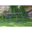Gartenmöbel-Set 'Alfredo' anthrazit 3-teilig