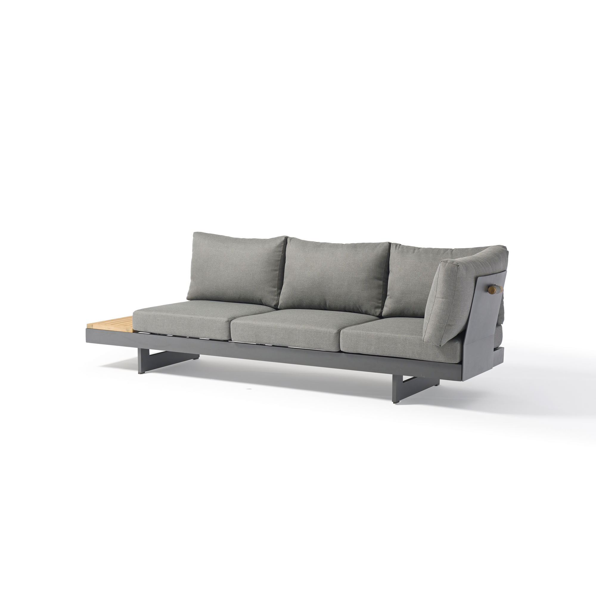 Lounge-Set 'Molise' anthrazit 5-teilig
