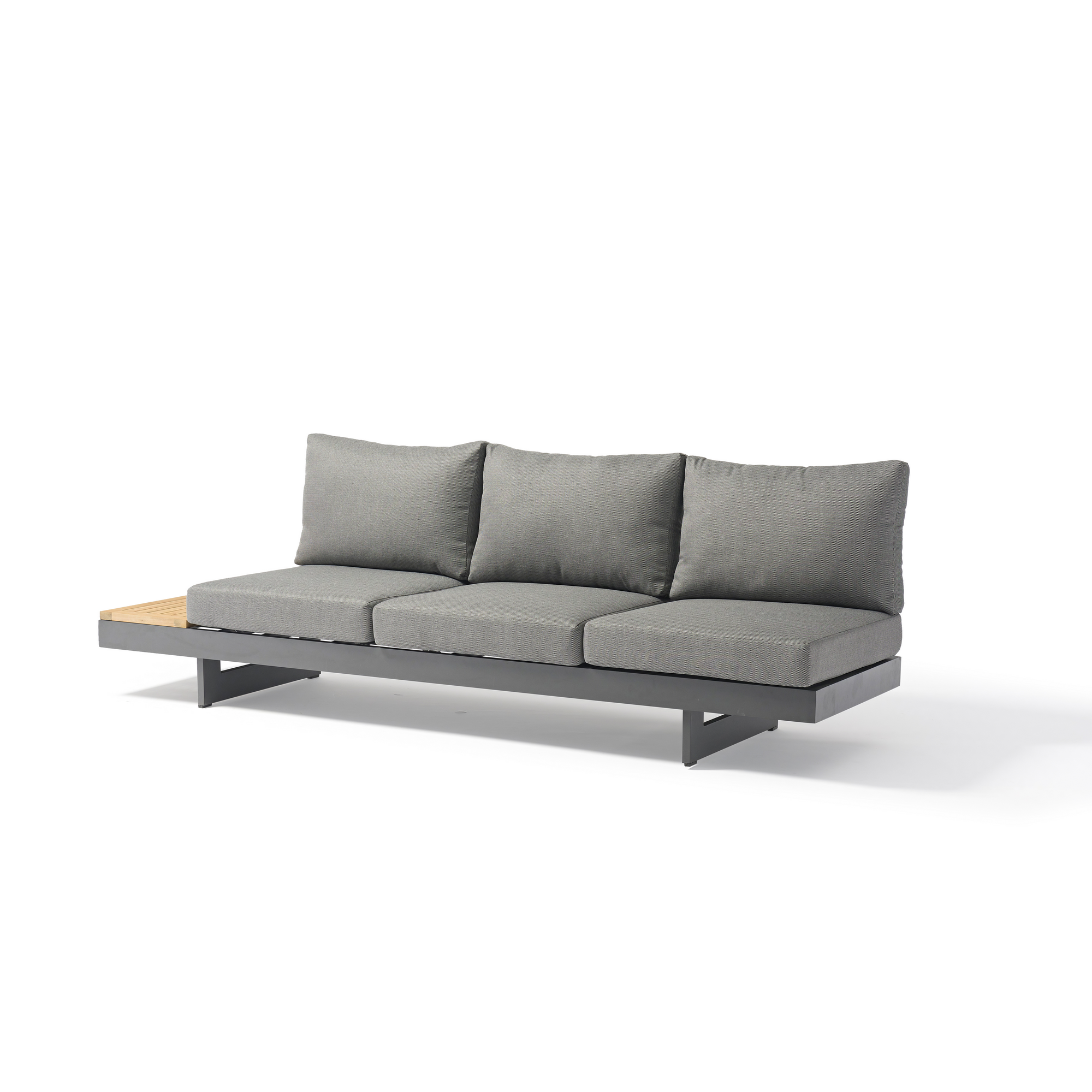 Loungemöbelset 'Molise' Aluminium dunkelgrau 5-teilig