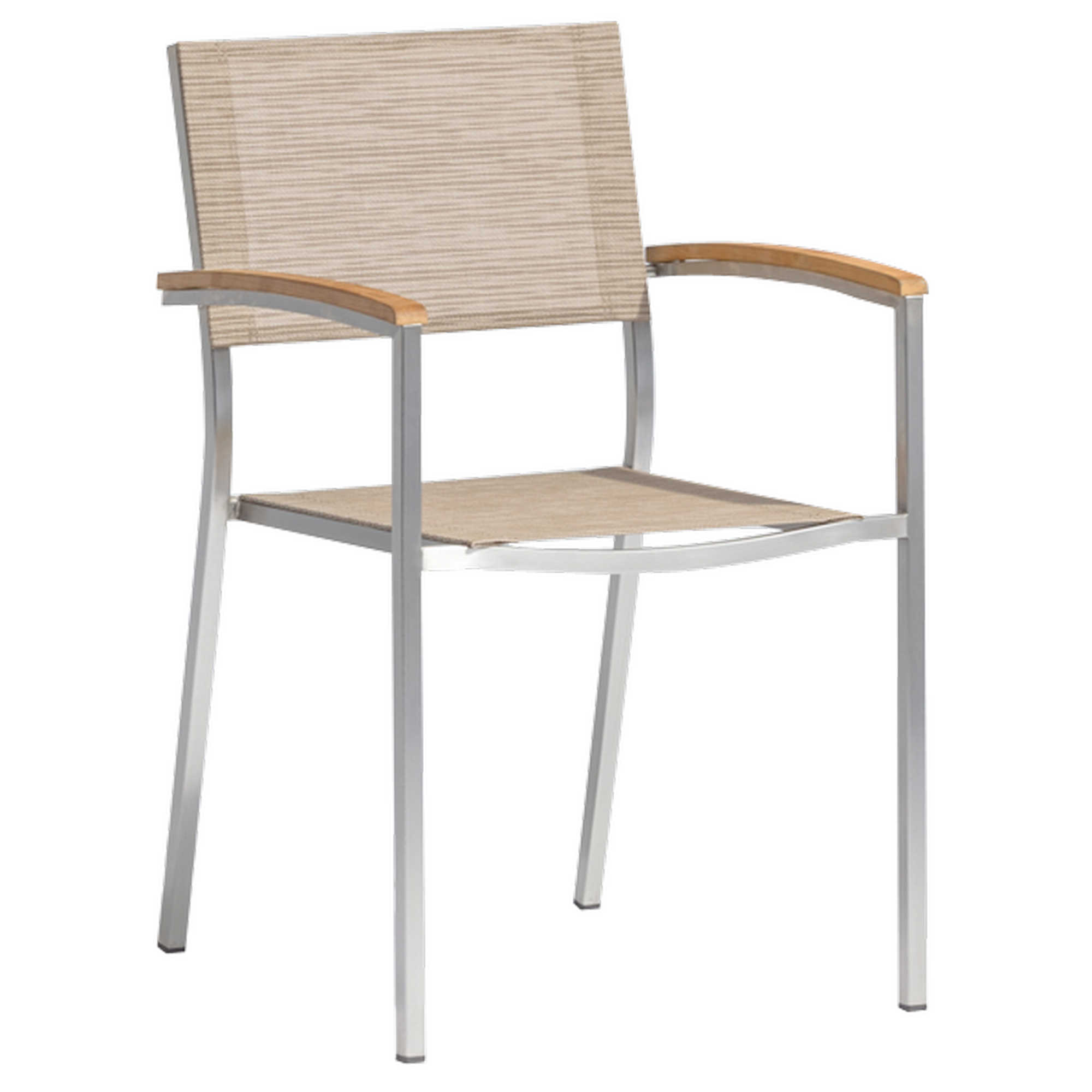 Stapelsessel mit Tisch 'Skye' anthrazit 7-teilig